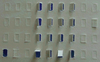  [hanging chad] 