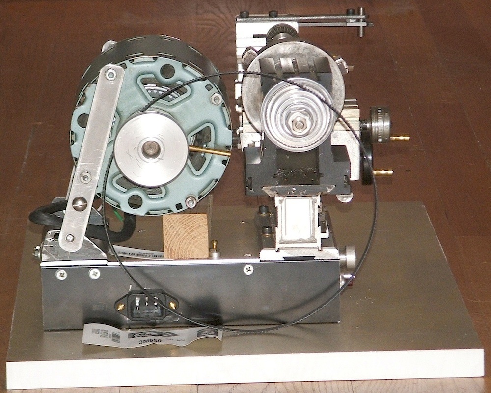 motor in running position
