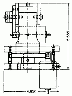 drawing of crude pan-tilt mechanism
