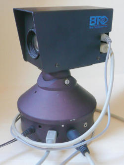 photo showing the PTZ webcam turned to one side